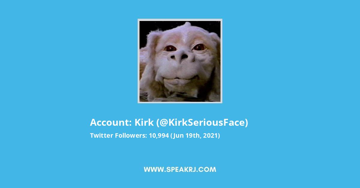 Kirk Henderson Twitter Stats