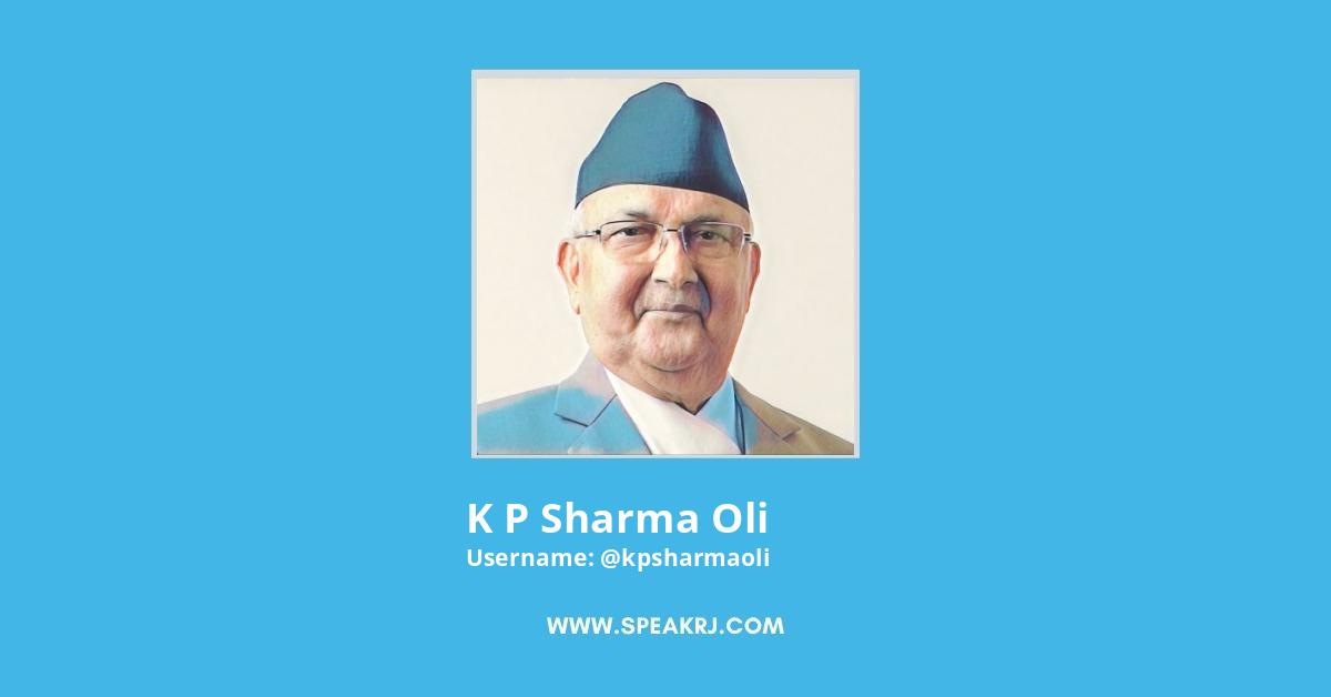 K P Sharma Oli Twitter Stats