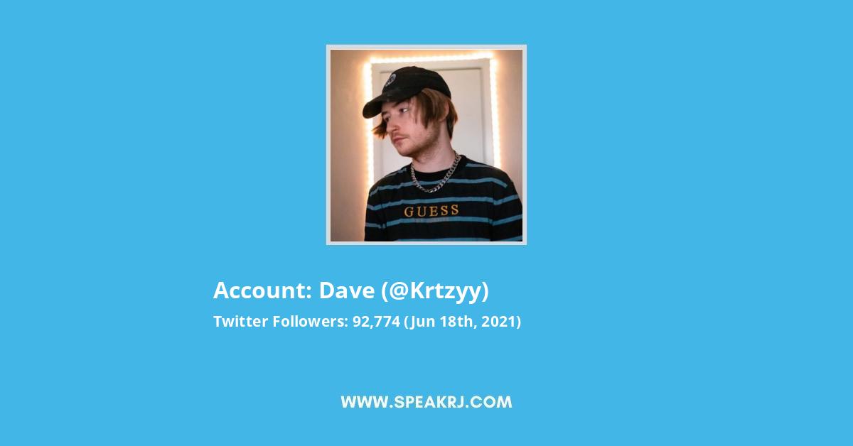 Dave Twitter Stats