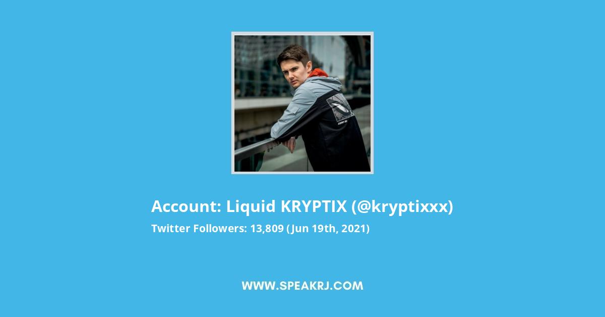 Liquid KRYPTIX Twitter Stats