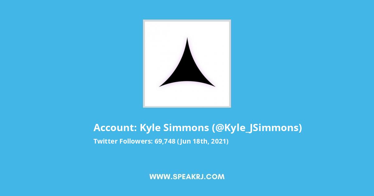 Kyle Simmons Twitter Stats