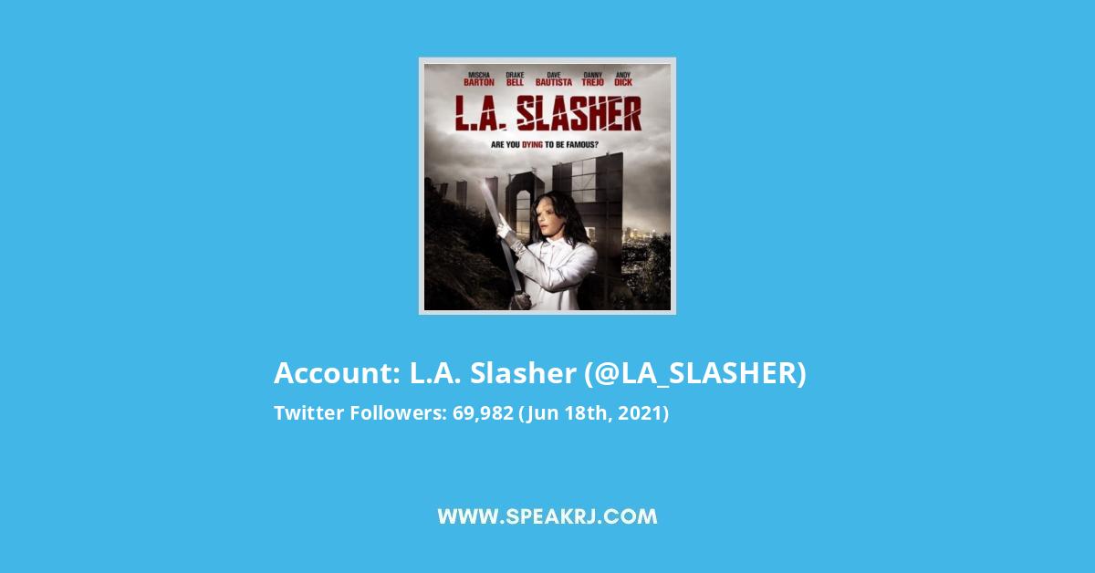 L.A. Slasher Twitter Stats