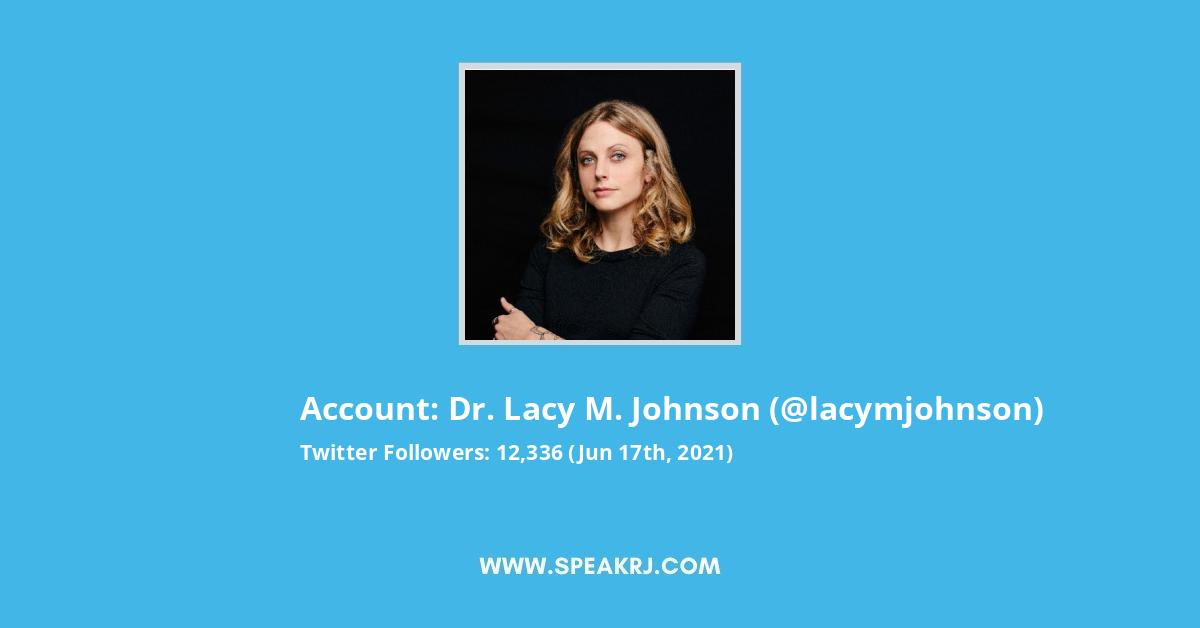 Lacy M. Johnson Twitter Stats
