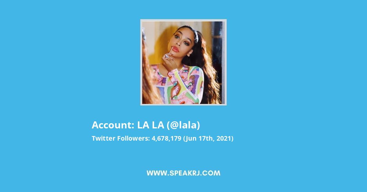 LA LA Twitter Stats