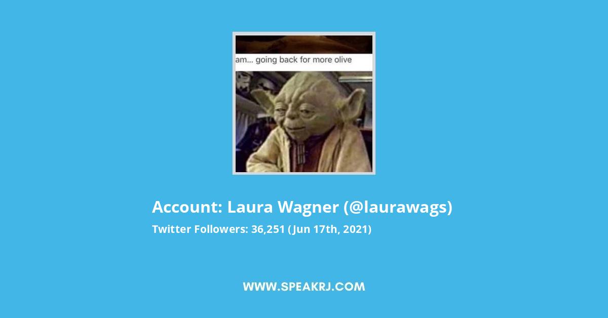 Laura Wagner Twitter Stats