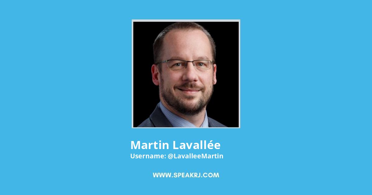 Martin Lavallée Twitter Stats