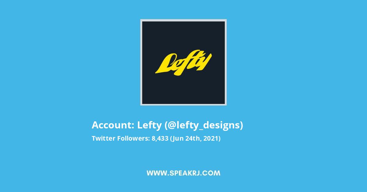 Lefty Twitter Stats