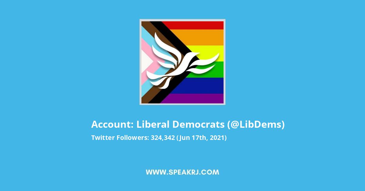 Liberal Democrats Twitter Stats