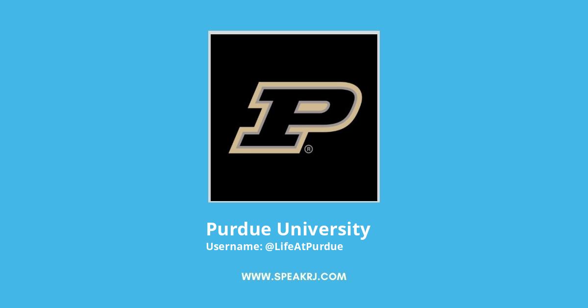 Purdue University Twitter Stats