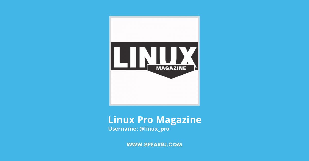 Linux Pro Magazine Twitter Stats
