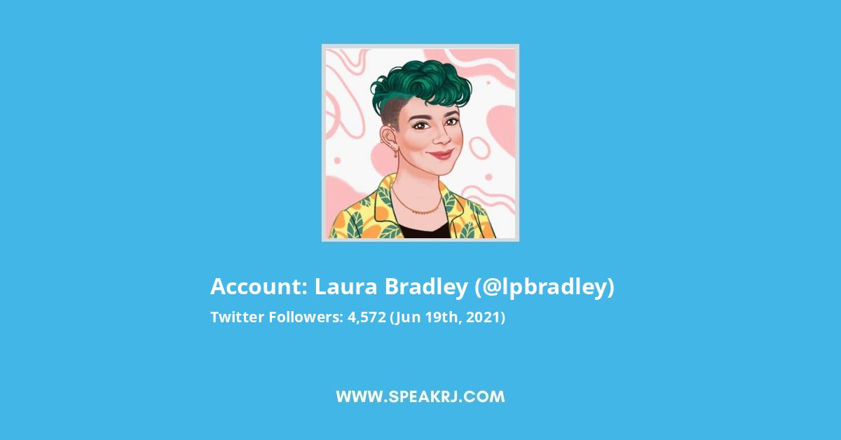 Laura Bradley Twitter Stats