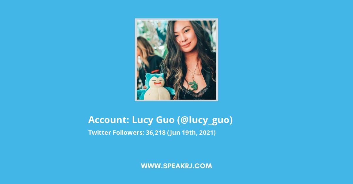 Lucy Guo Twitter Stats