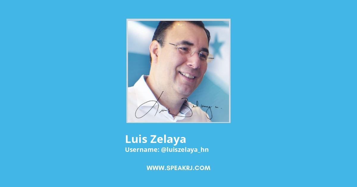 Luis Zelaya Twitter Stats
