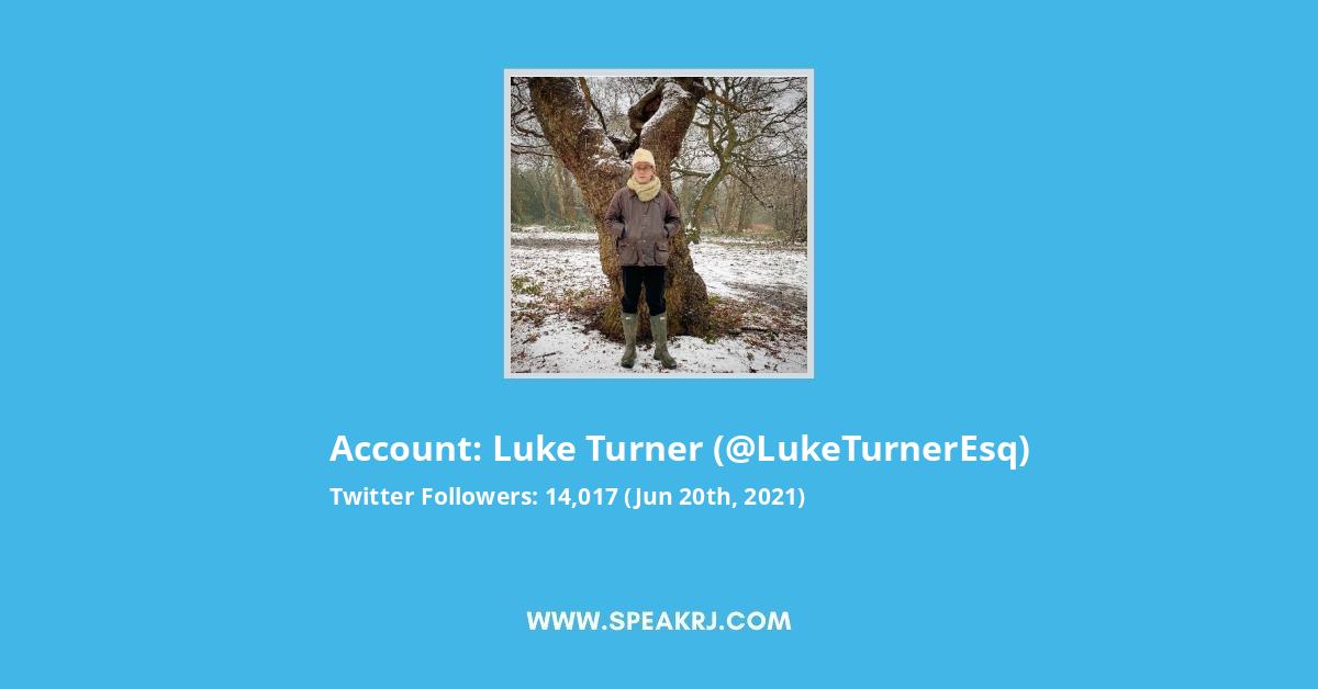 Luke Turner Twitter Stats