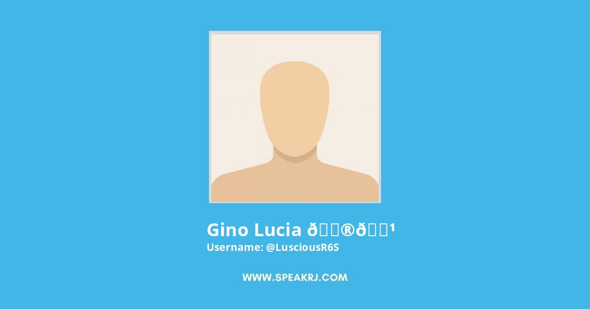 Gino Lucia ๐ฎ๐น Twitter Stats