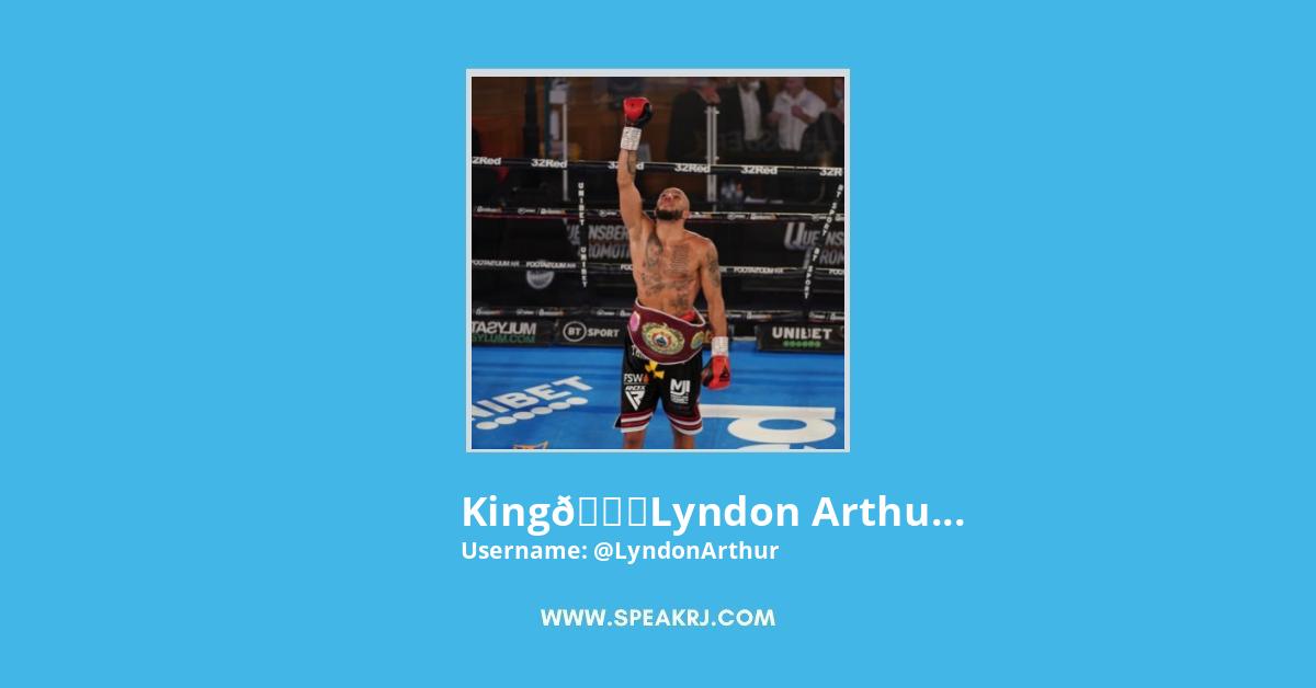 King👑Lyndon Arthur Twitter Stats