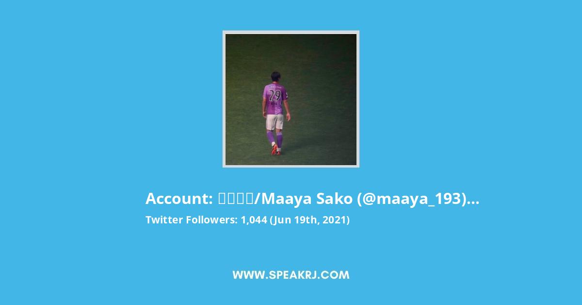 佐古真礼 Maaya Sako Twitter Followers Statistics Analytics Speakrj