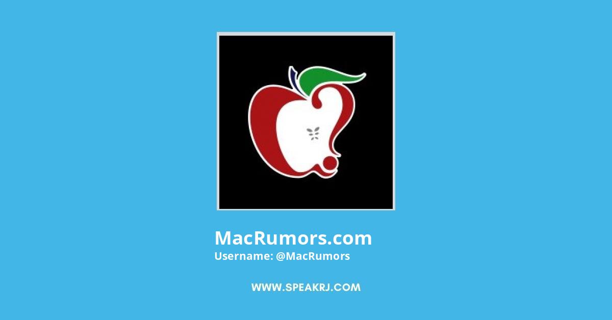 MacRumors.com Twitter Stats