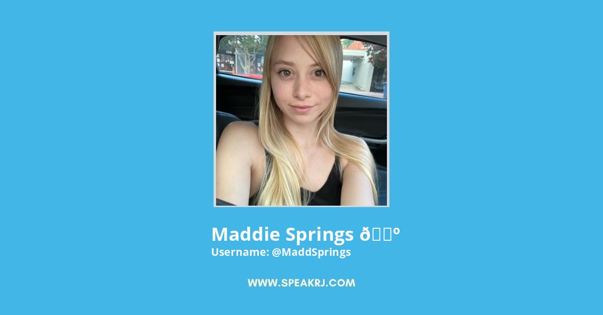 Springs maddie Maddie Ziegler