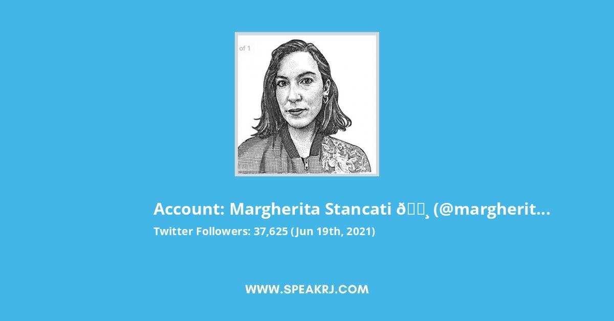 Margherita Stancati ๐ธ Twitter Stats