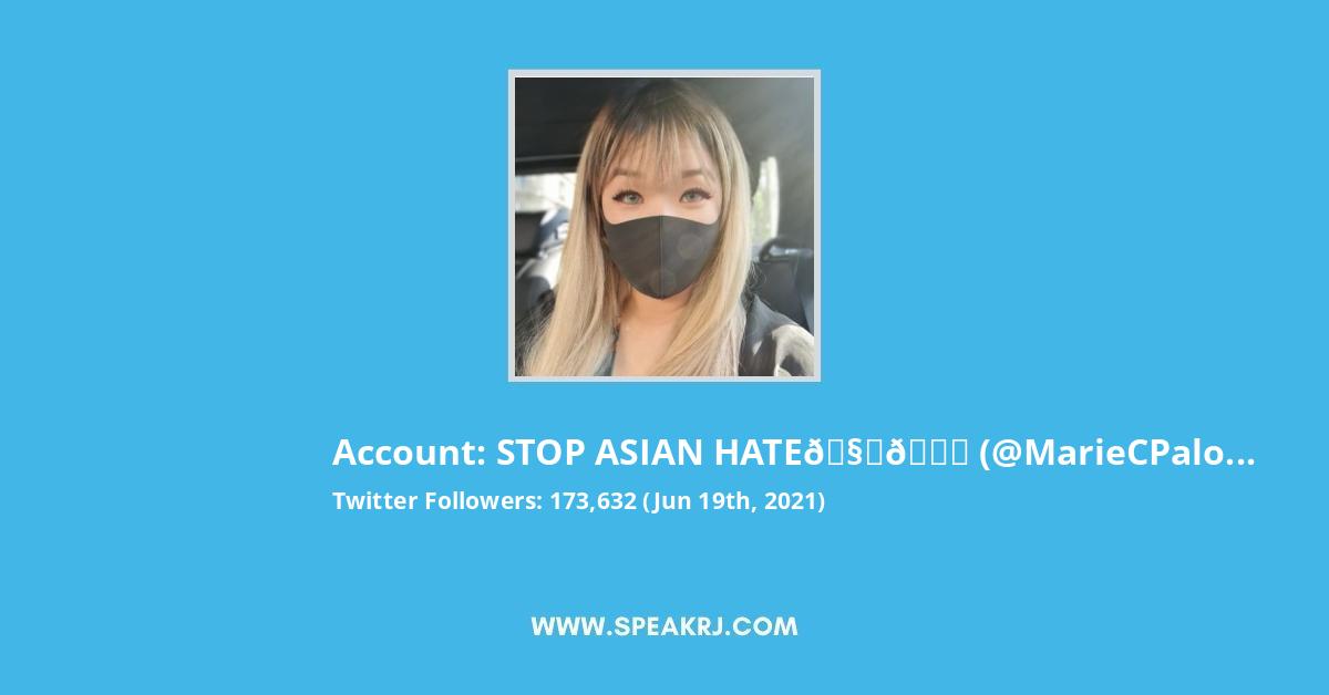 STOP ASIAN HATE Twitter Stats