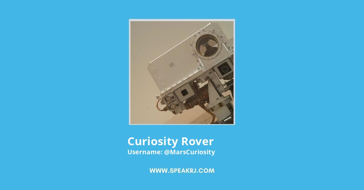 Curiosity Rover Twitter Stats