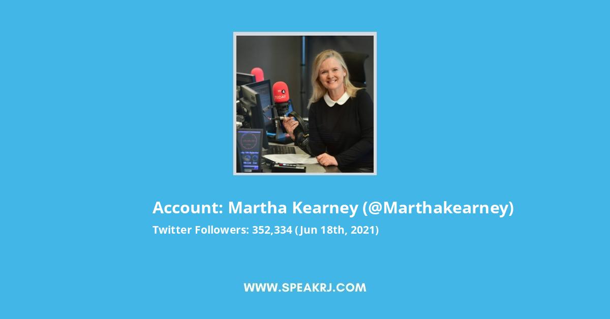 Martha Kearney Twitter Stats