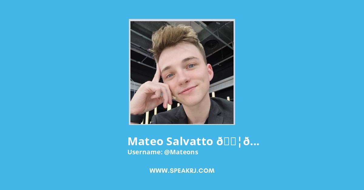 Mateo Salvatto π¦π· Twitter Stats