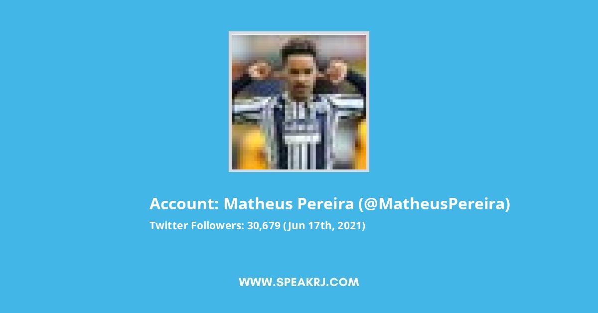 Matheus Pereira Twitter Stats