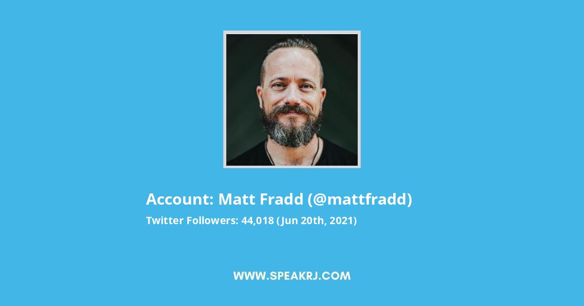 Matt Fradd Twitter Stats