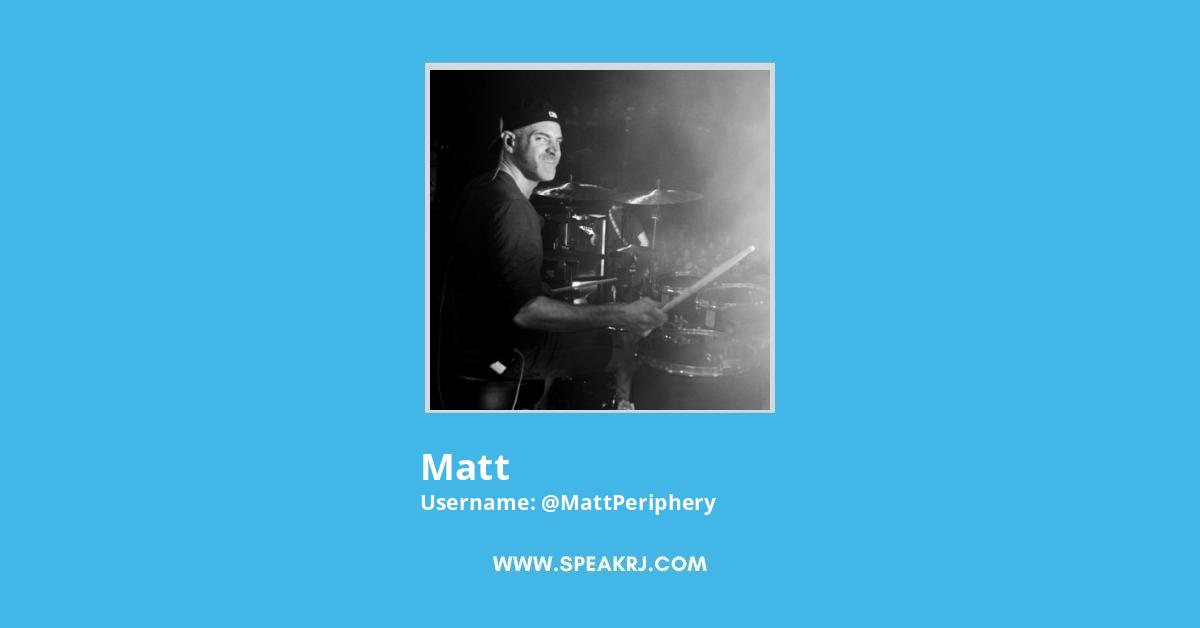 Matt Twitter Stats