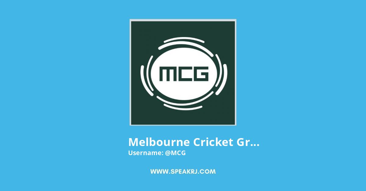 Melbourne Cricket Ground Twitter Stats