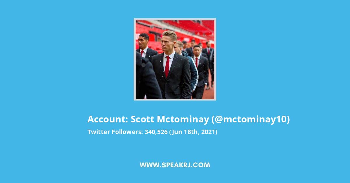 Scott Mctominay Twitter Stats