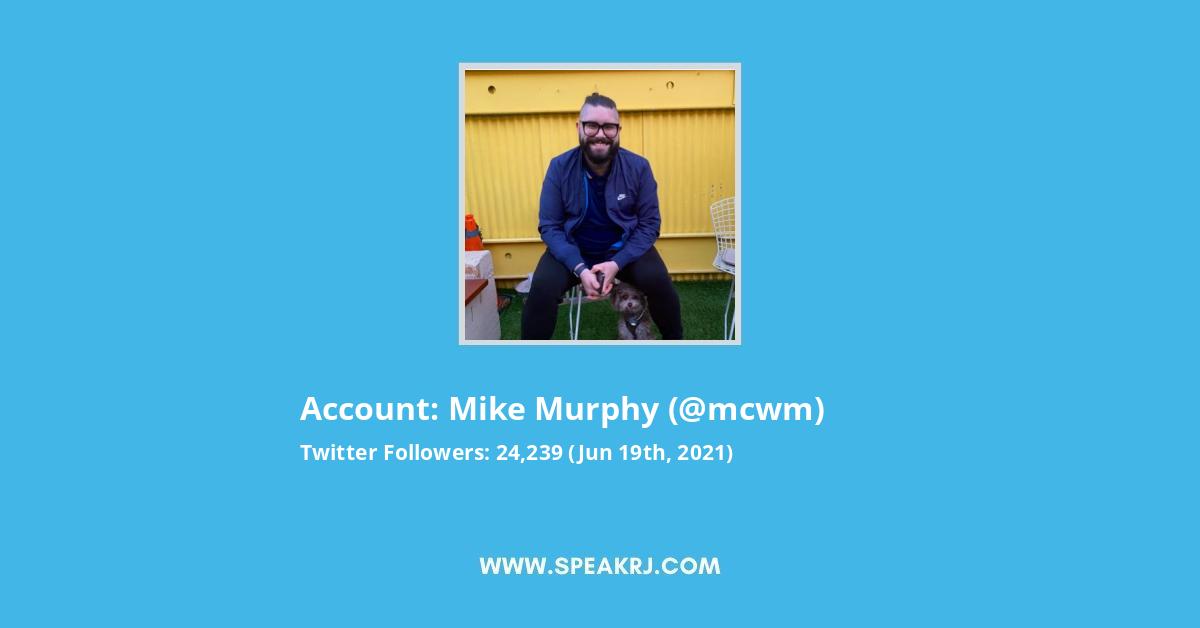 Mike Murphy Twitter Stats