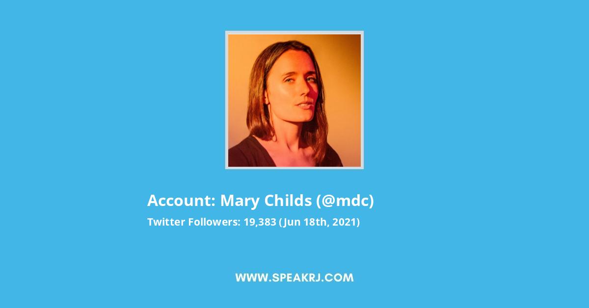 Mary Childs Twitter Stats
