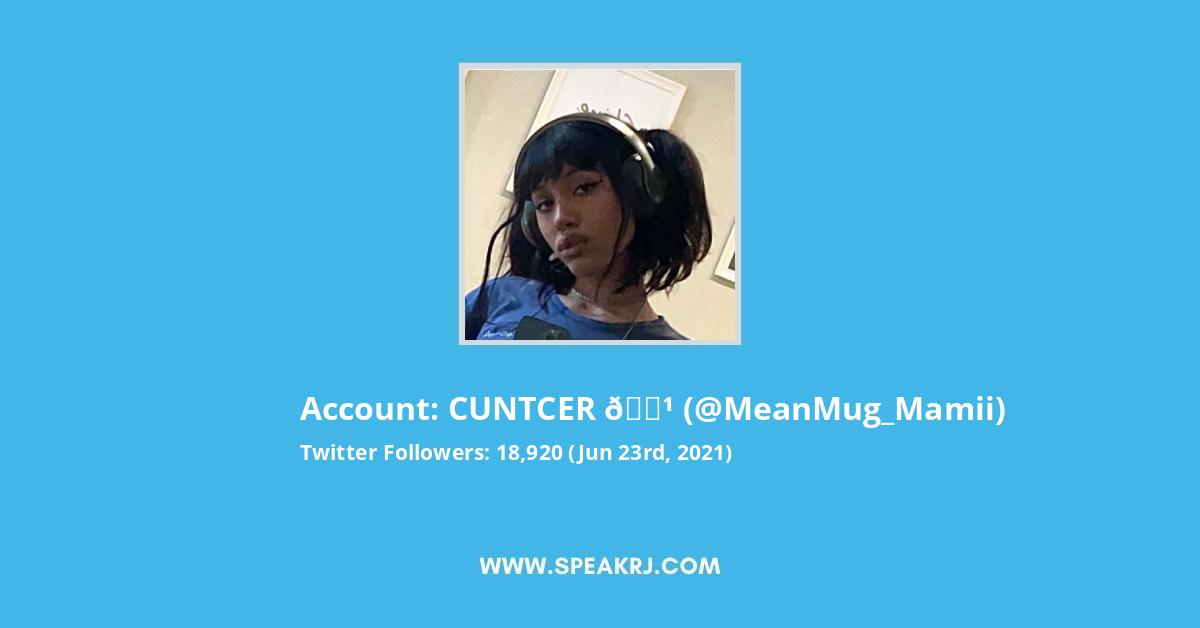 CUNTCER ๐น Twitter Stats