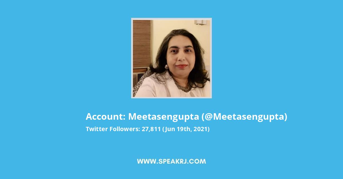 meetasengupta Twitter Stats