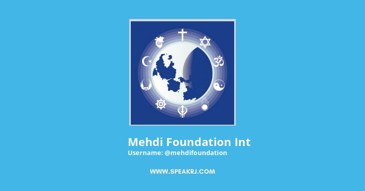Mehdi Foundation Int Twitter Stats
