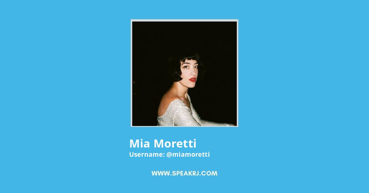 mia moretti Twitter Stats