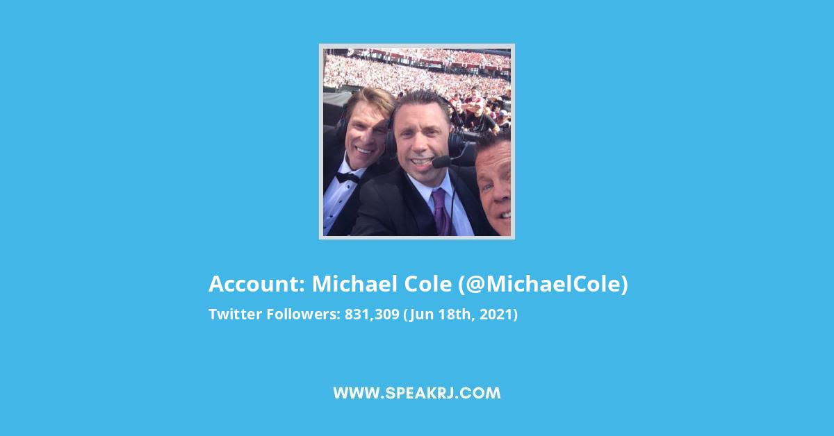 Michael Cole Twitter Stats