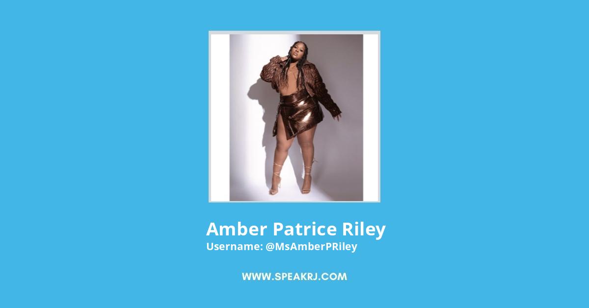 Amber Patrice Riley Twitter Stats