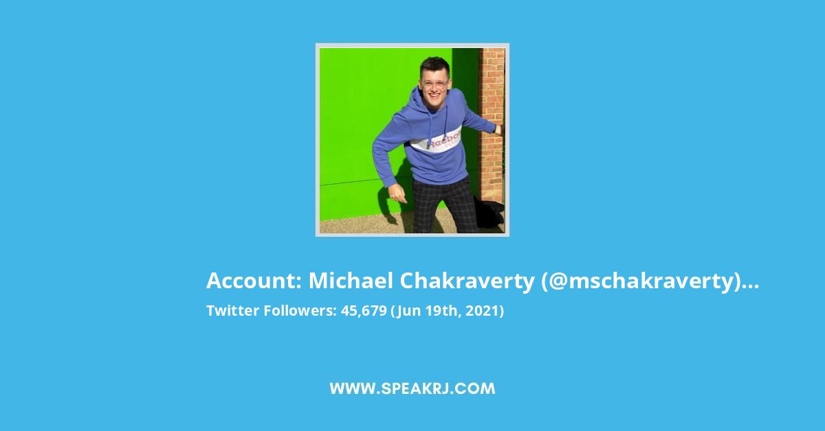 michael chakraverty Twitter Stats