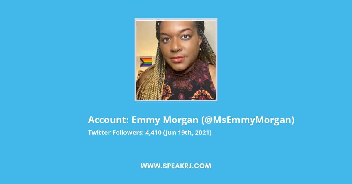 Emmy Morgan Twitter Stats