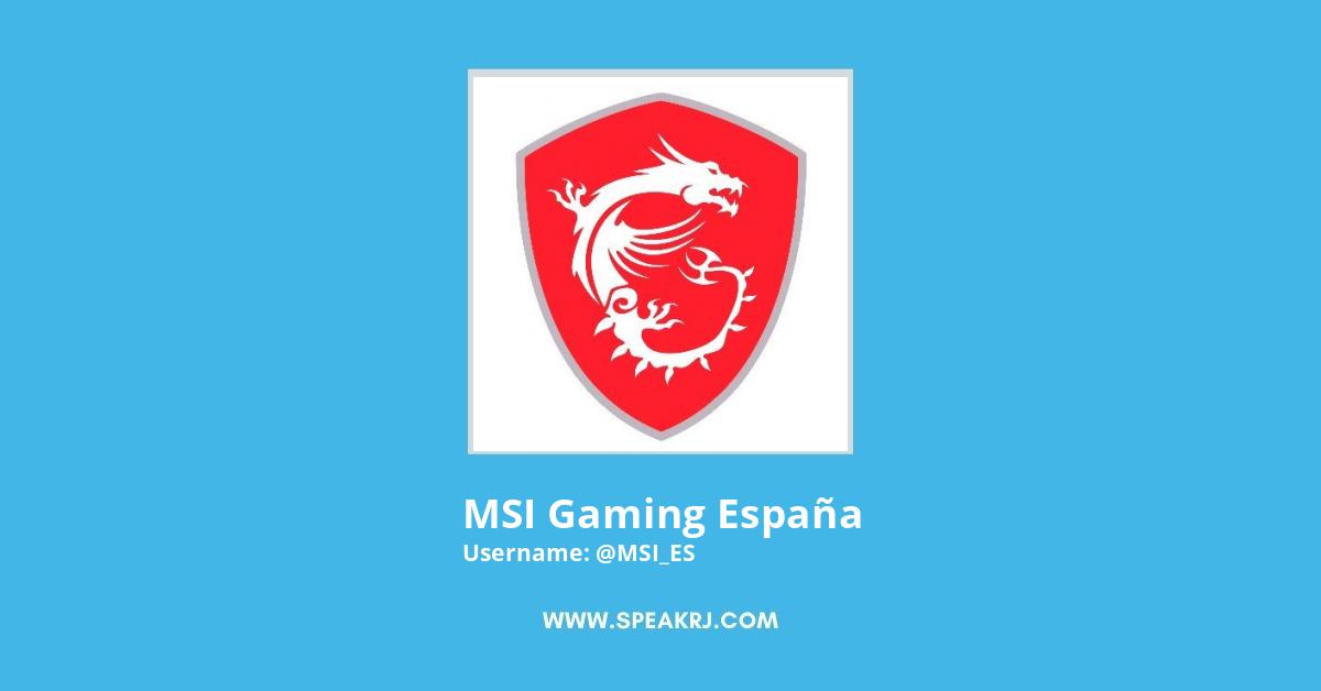 MSI Gaming España Twitter Stats