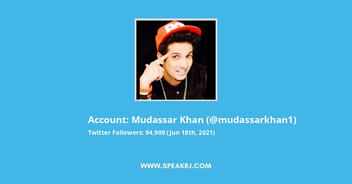 Mudassar Khan Twitter Stats