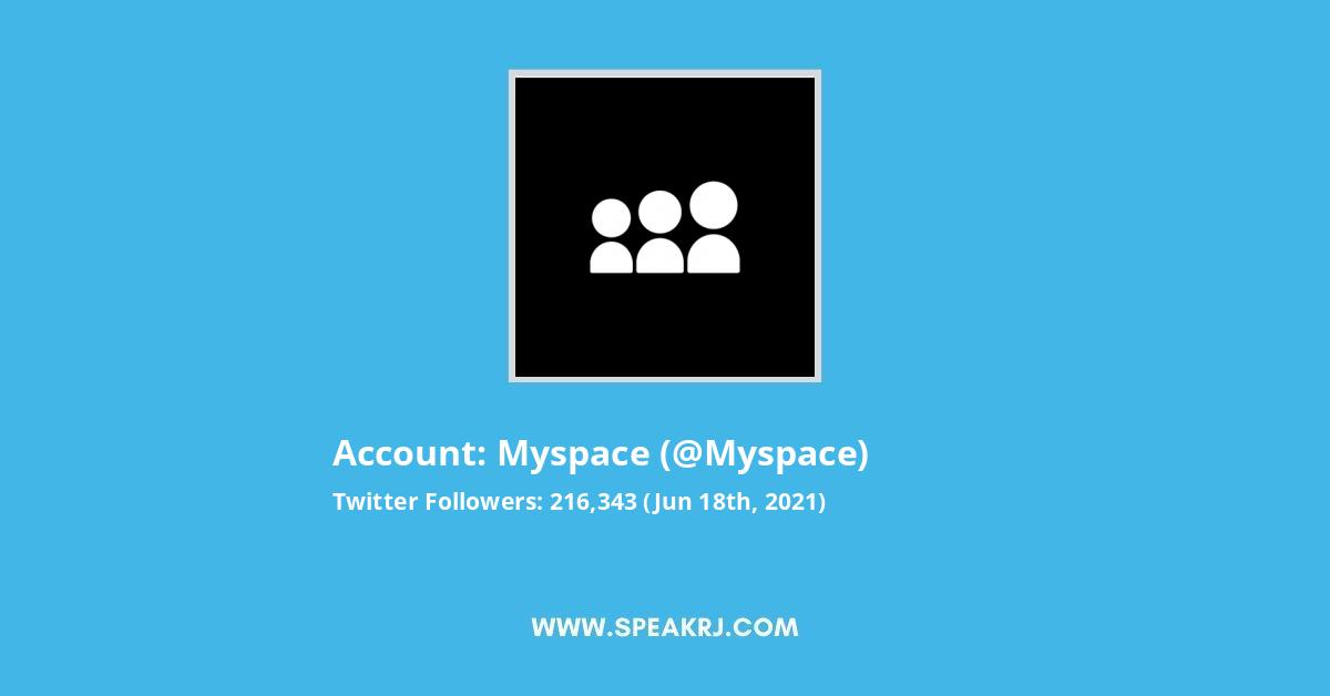 Myspace Twitter Stats