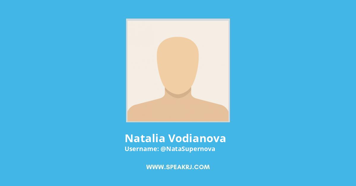 Natalia Vodianova Twitter Stats