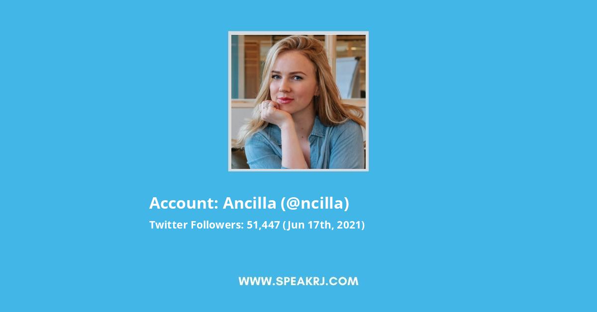 Ancilla *flag here* Twitter Stats