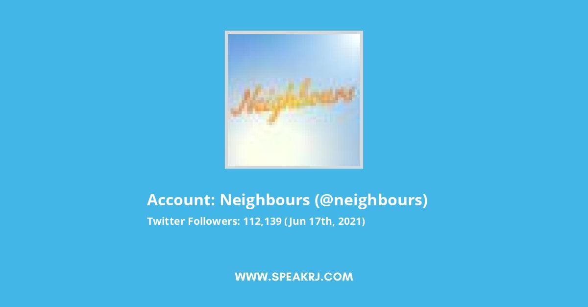 Neighbours Twitter Stats