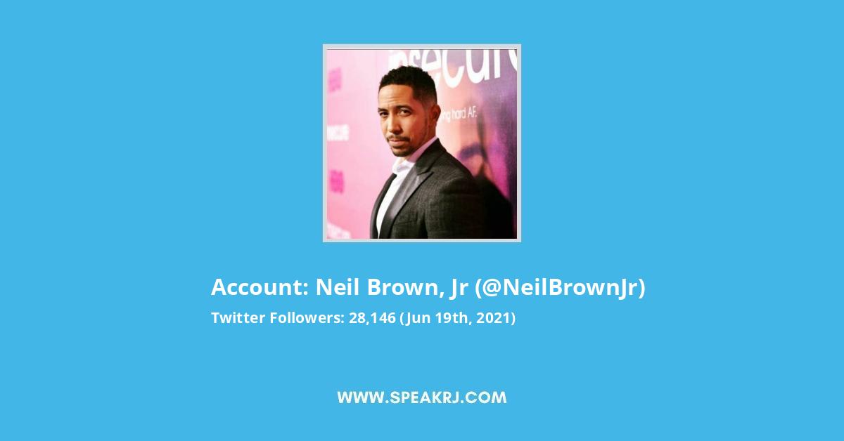 Neil Brown, jr Twitter Stats